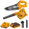 Ingco – Vacuum Cleaner and Blower with 2.0Ah Battery and Charger – 0.5 L Ingco – Vacuum Cleaner and Blower with 2.0Ah Battery and Charger – 0.5 L