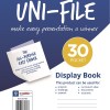 Marlin Uni-File A4 Soft Cover Display File – 30 Pocket Marlin Uni-File A4 Soft Cover Display File – 30 Pocket