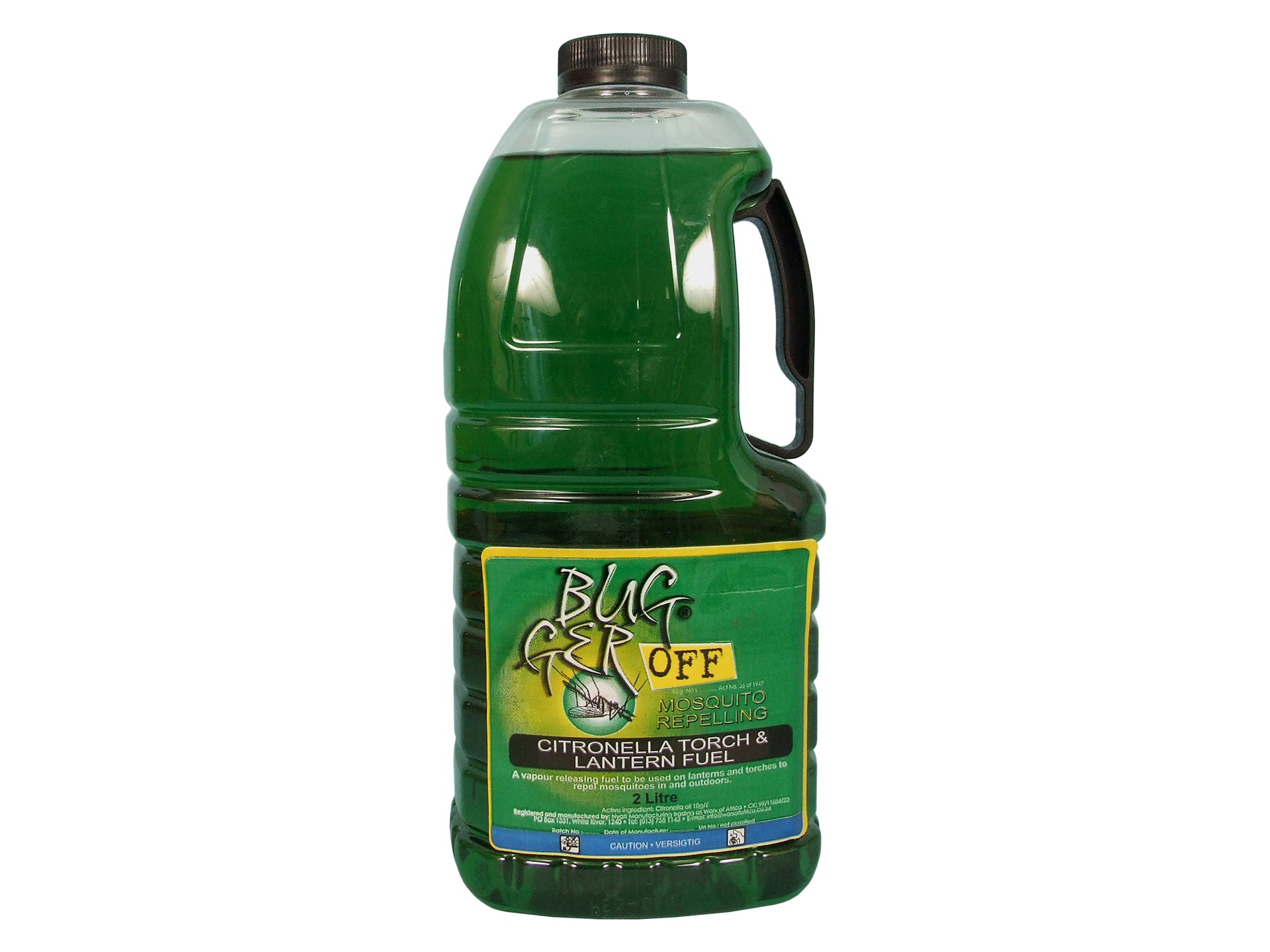 Bugger-off – Fuel Citronella Bugger-off – 2 Litre Green