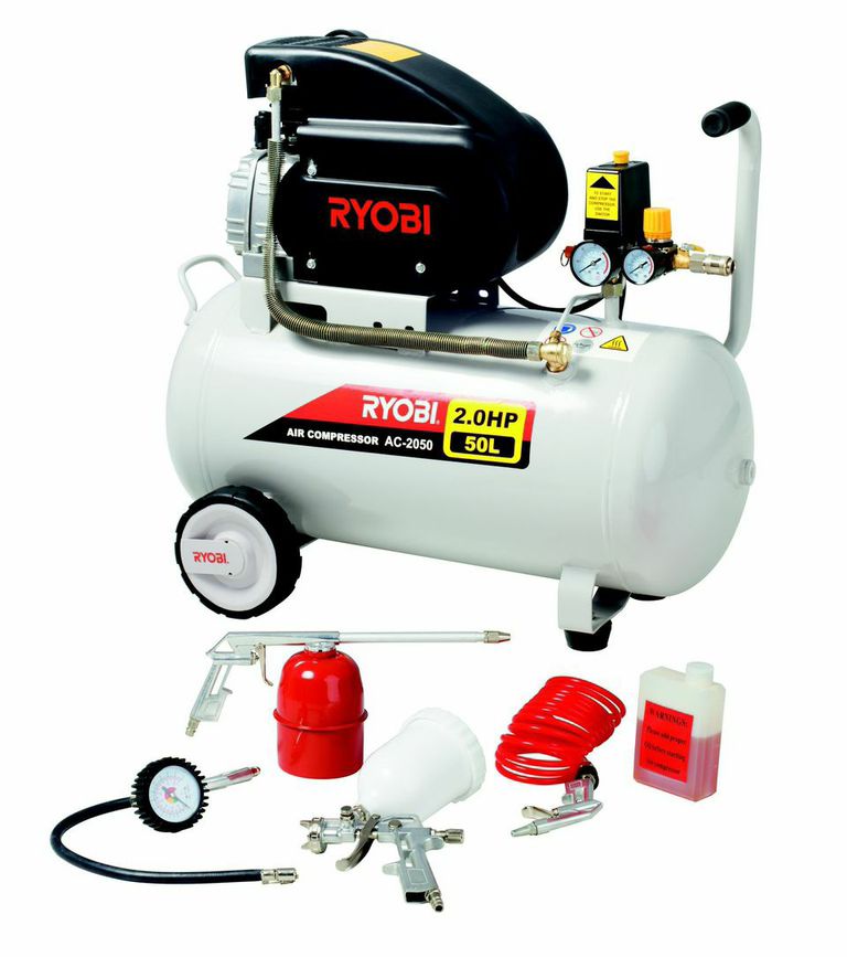 Ryobi – Air Compressor With Spray Gun Kit