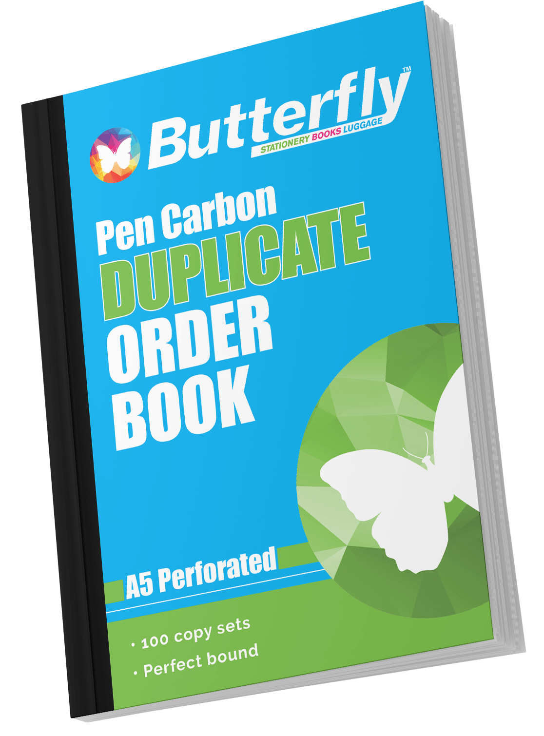 Butterfly A5 Duplicate Book – Order 200 Sheets