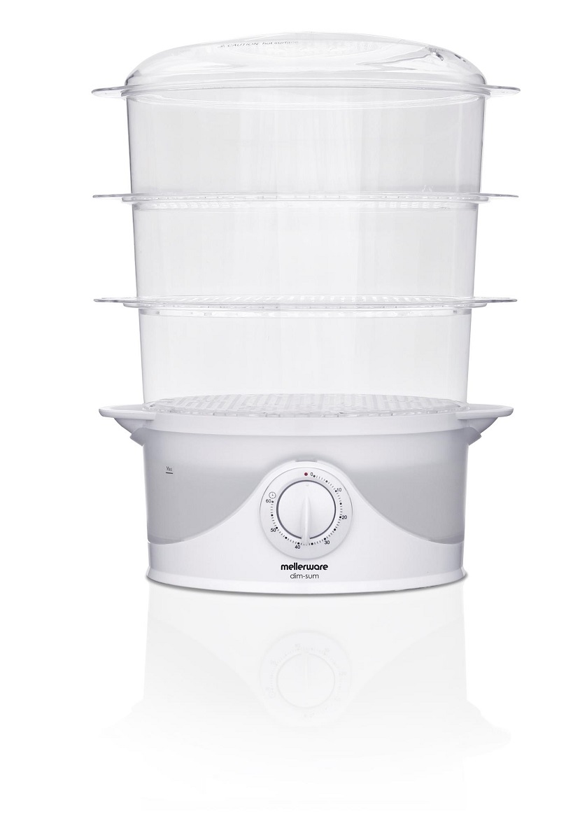 Mellerware – 9 Litre 3 Tier Food Steamer