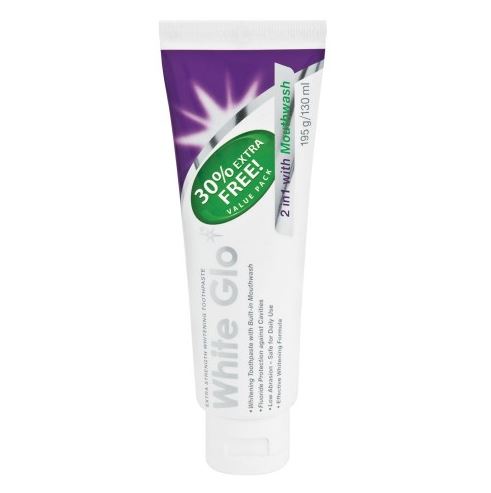 White Glo Toothpaste 2-In-1