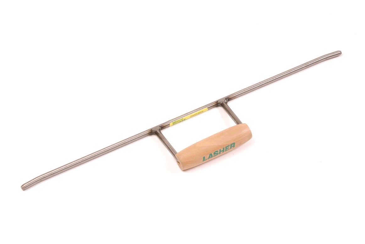 Lasher – Round Long Brick Jointer With Wooden Handle – 8mm