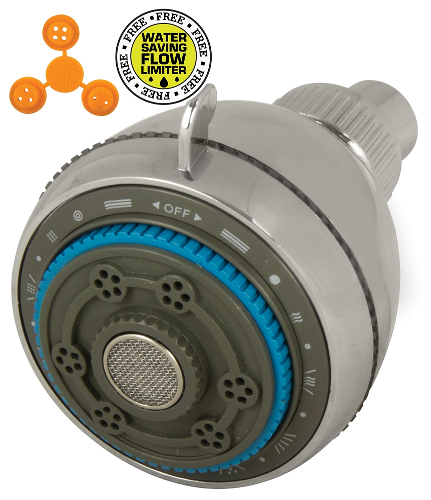 The Bathroom Shop – Shower Head – 6 Settings