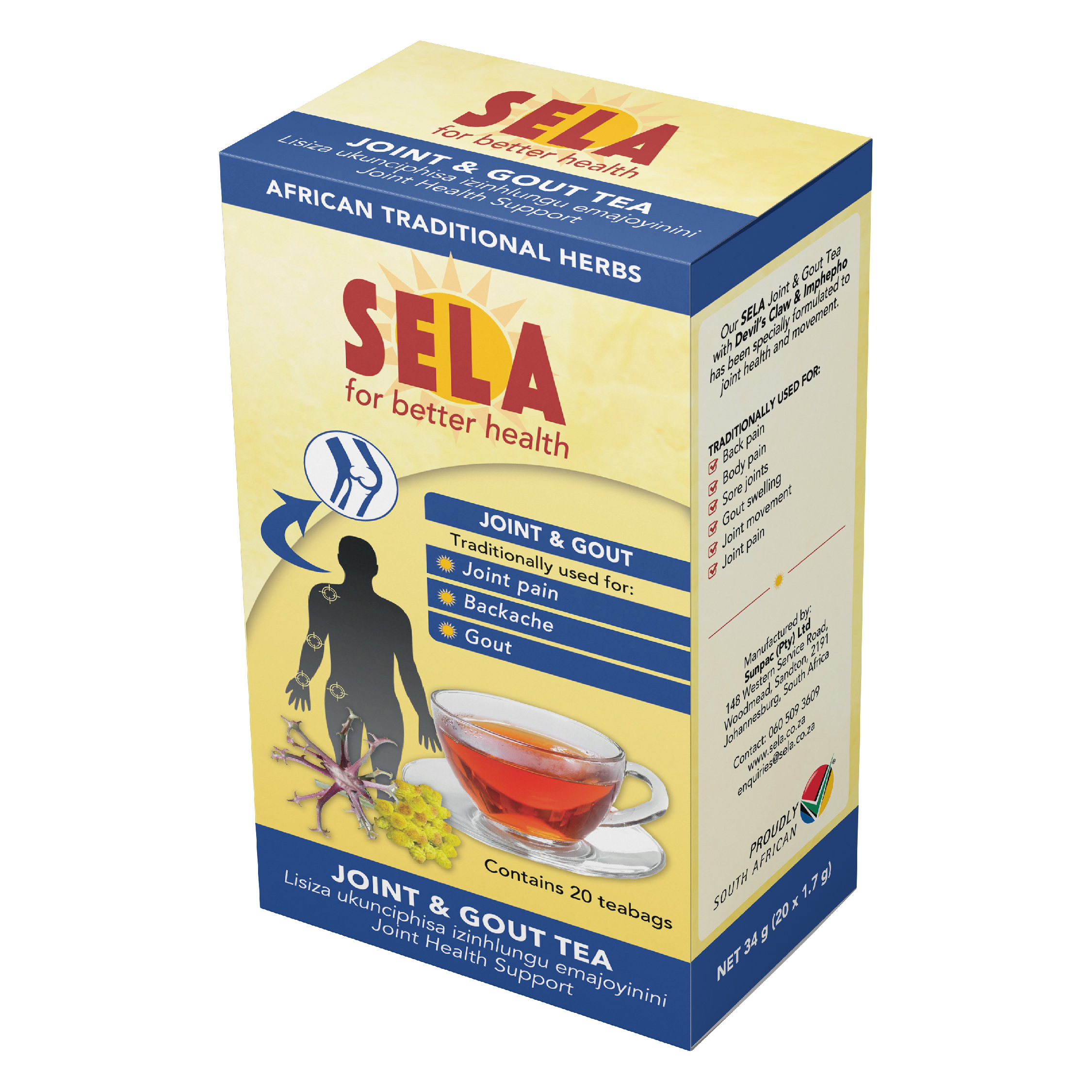 Sela Joint Tea – Pack of 20’s