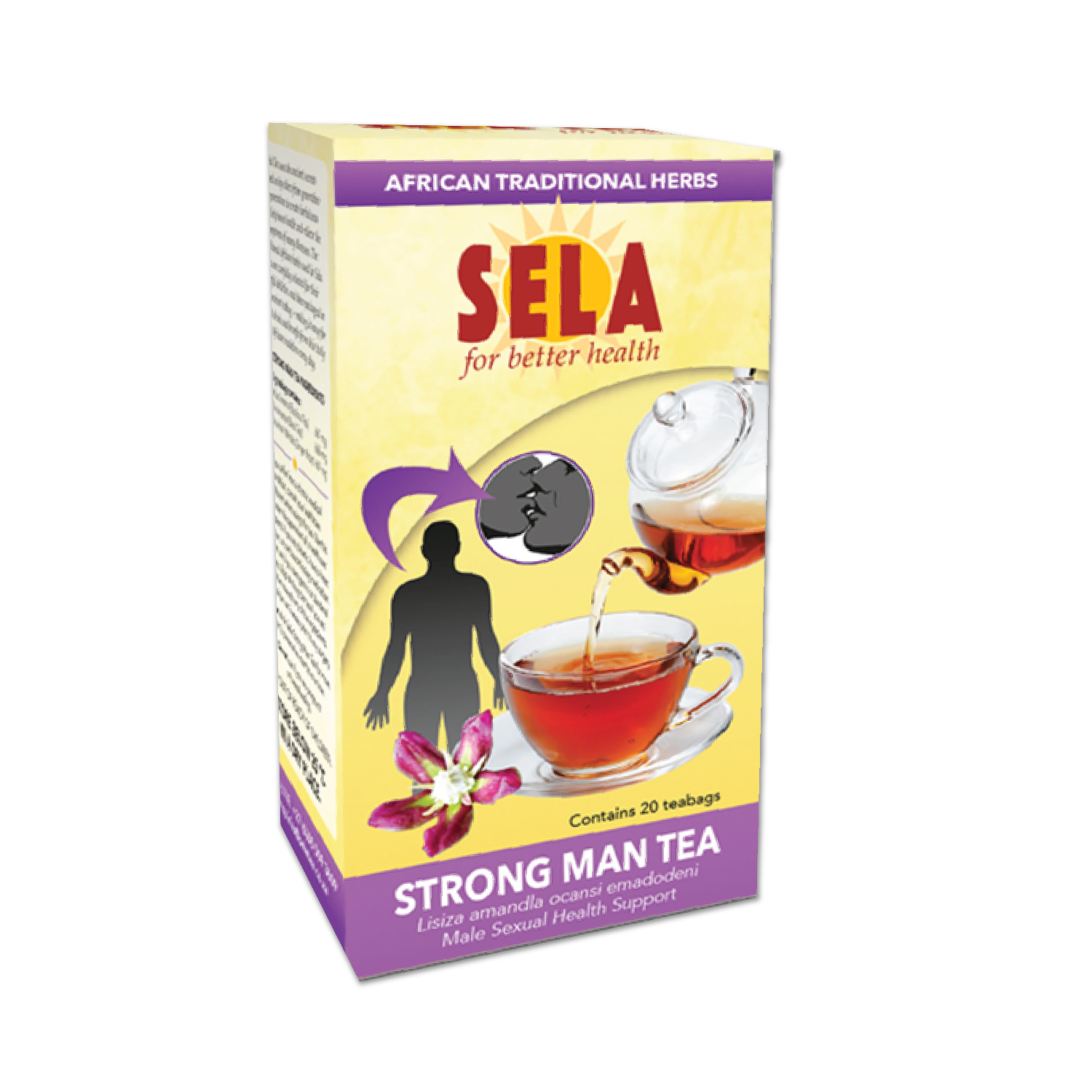 SELA Strong Man Tea – 20 Tea Bags