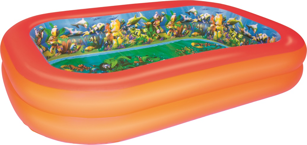 Bestway – Rectangular 3D Adventure Pool