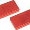 Motoquip – Red Oblong Self Adhesive Reflectors Motoquip – Red Oblong Self Adhesive Reflectors