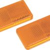 Motoquip – Amber Oblong Self Adhesive Reflectors Motoquip – Amber Oblong Self Adhesive Reflectors