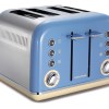 Morphy Richards – 4 Slice Metallic Accents Toaster – Cornflour Morphy Richards – 4 Slice Metallic Accents Toaster – Cornflour