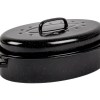 Kaufmann – Enamel Coated Oval Pan with Lid – 5 Litre Kaufmann – Enamel Coated Oval Pan with Lid – 5 Litre