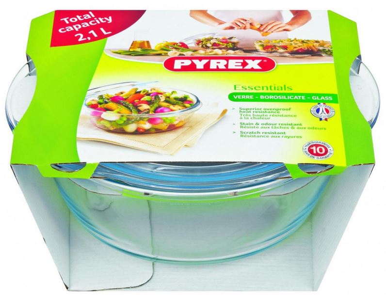 Pyrex – 2.1 Litre Essential Round Casserole