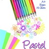 Marlin A4 Pastels Paper Pad 50 Sheets Marlin A4 Pastels Paper Pad 50 Sheets