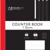 Freedom Stationery 1-Quire 96 Page A4 Q&M Counter Book Freedom Stationery 1-Quire 96 Page A4 Q&M Counter Book