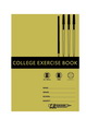 Freedom Stationery 72 Page A4 17mm College Exercise Book
