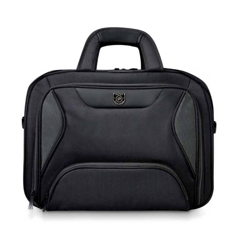 Port Designs Manhattan 15.6″ Toploading Case Backfile – Black