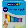 Marlin Kids Colour Chalk – 12 Pieces Marlin Kids Colour Chalk – 12 Pieces