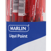 Marlin Liqui Point Retractable Ballpoint Pens – Red (Tub of 25) Marlin Liqui Point Retractable Ballpoint Pens – Red (Tub of 25)
