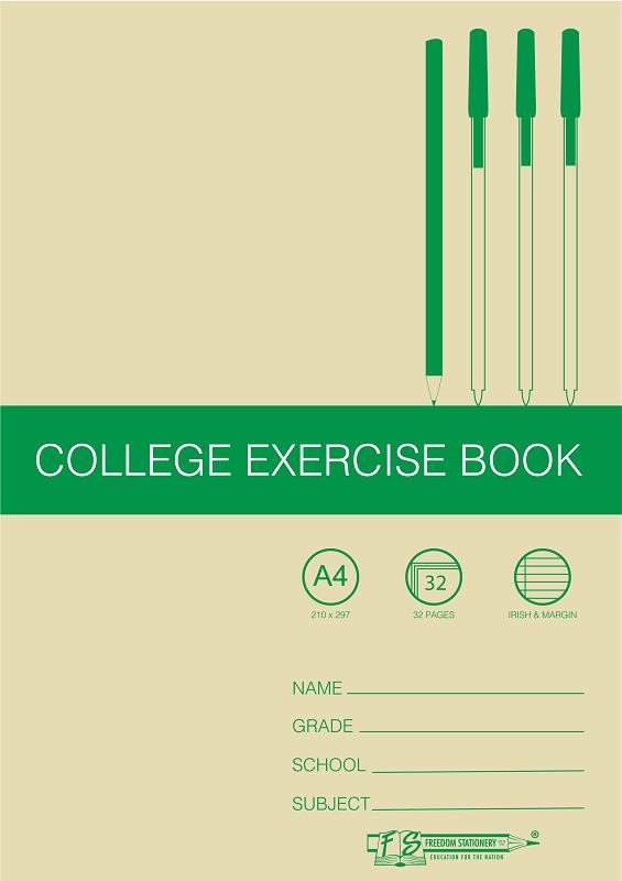 Freedom Stationery 32 Page A4 I&M College Exercise Book (20 Pack)