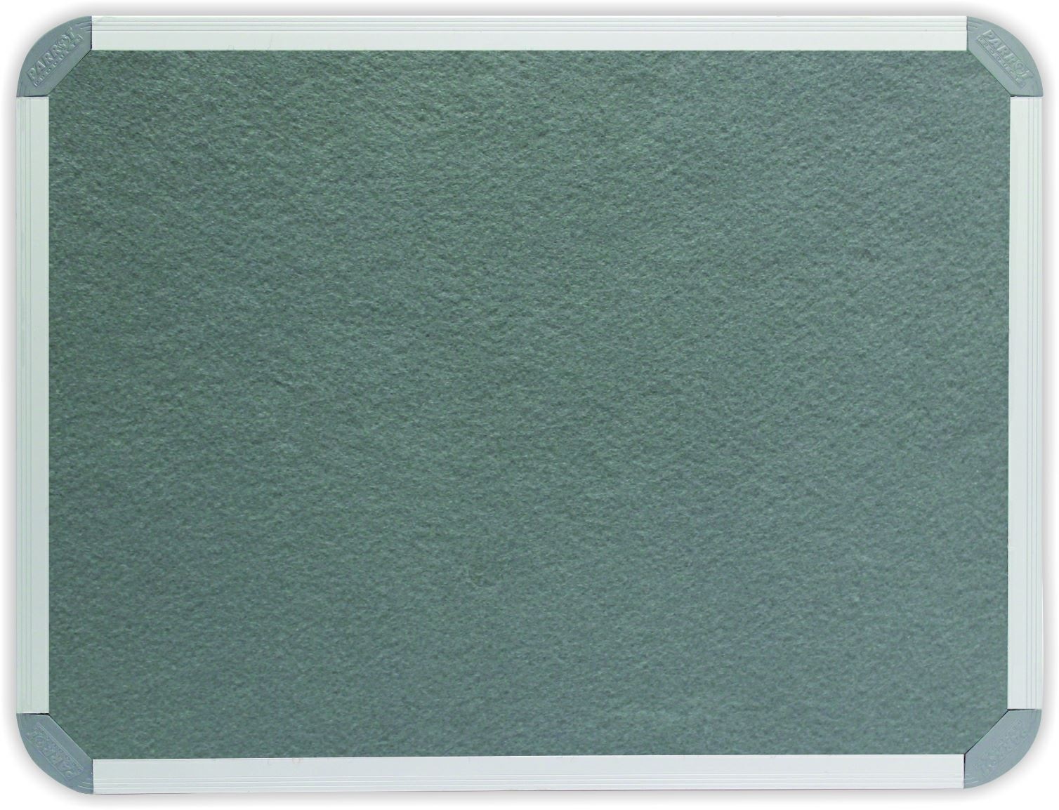 Parrot Notice Board – Info Board Aluminium Frame (900 x 600mm) – Grey