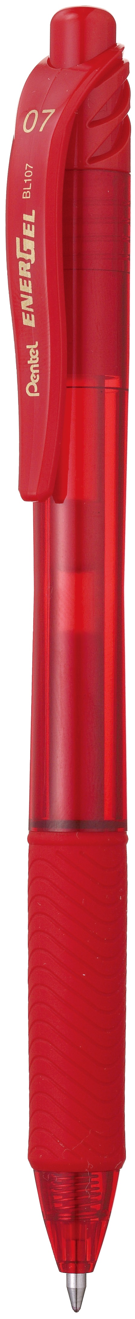 Pentel Energel X 0.7mm Retractable Gel Roller Pen – Red