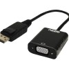 Gizzu Display Port To VGA Adapter – Black Gizzu Display Port To VGA Adapter – Black