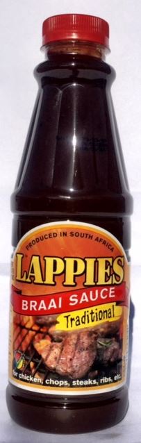 Lappies Braai Sauce – Traditional – 500ml
