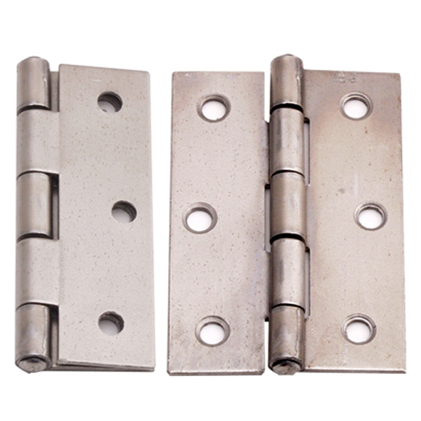Hinge Butt Bright Steel 65mm