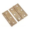 Hinge Butt Brass Plated 64mm Hinge Butt Brass Plated 64mm