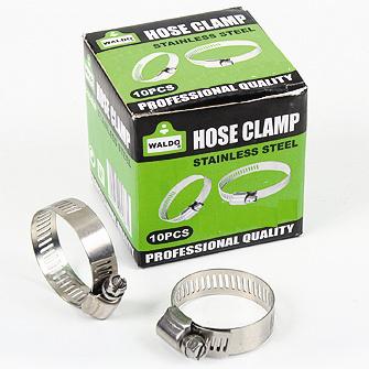 Hose Clamp – Stainless Steel Band. 14-27mm  #GS8  (5/Pack)