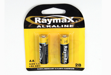 Battery Raymax Alkaline Aa Card-2