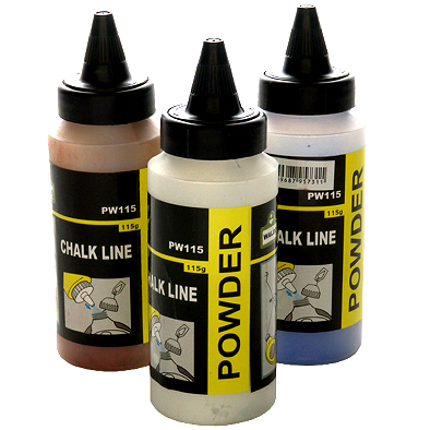 Chalk Line Powder 115G Bottl White Waldo