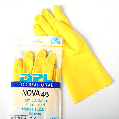 Glove Work/Home Latex Rubber Small