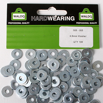 Rivet Washers Waldo Gal #W4 – 4.0mm