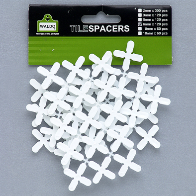 Tile Spacers Waldo 8mm – Hangpac 60Pcs