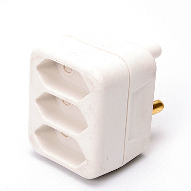 Plug Adaptor – 3 Way – Back Entry