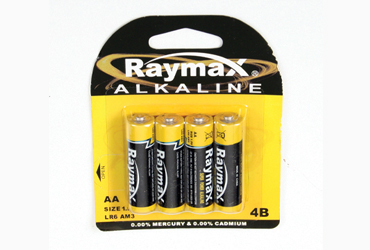 Battery Raymax Alkaline AA Card-4