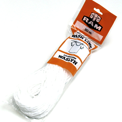 Washline Poly.Braid 4mmx15M White