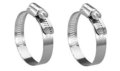 Hose Clamp – Stainless Steel Band. 17-38mm  #GS16  (2/Pack)