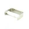 Nickle Plated Toilet Roll Holder with White PVC Roll Nickle Plated Toilet Roll Holder with White PVC Roll