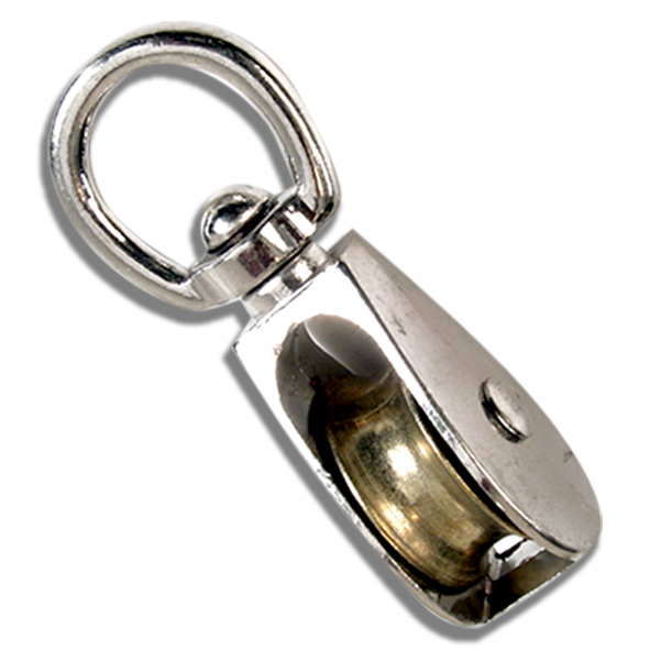 Awning Pulley 25mm Single Waldo