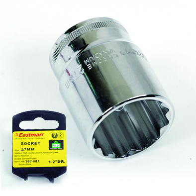 Socket 1/2 Drv.Cv B1-Hex Flank 22mm Wa