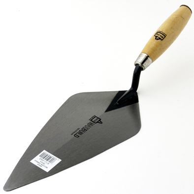 Trowel Brick Std.Wood Hndl. 280mm Waldo