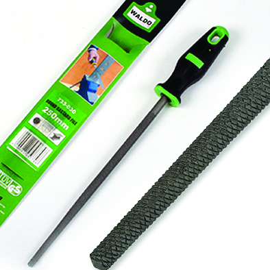 File Round Bastard 300mm W/Handle Waldo