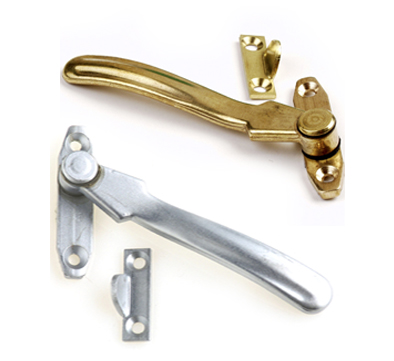 Casement Fastener Satin Chrome Plated W/Wedge Cfw9C