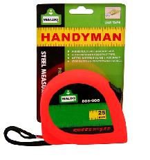 Tape Measure 10Mx25mm Orange Handy.Waldo