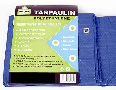 Waldo Tarpaulin 2.4M X 3.0M Heavy Duty 180G