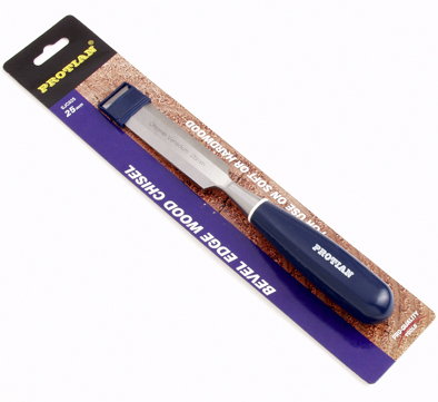 Chisel Wood Waldo Blue Handle – 38mm