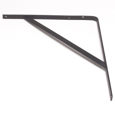 Shelf Bracket Stayed 400mm x 450mm Black